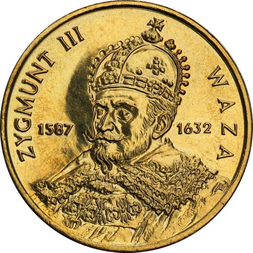 Revers 2 Zlote 1998 MW ET "Sigismund III Wasa" - Münze Wert - Polen, III Republik Polen nach Stückelung