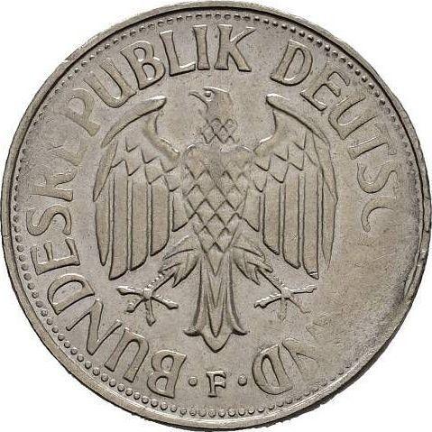 Obverse 1 Mark 1950-2001 Light weight -  Coin Value - Germany, FRG