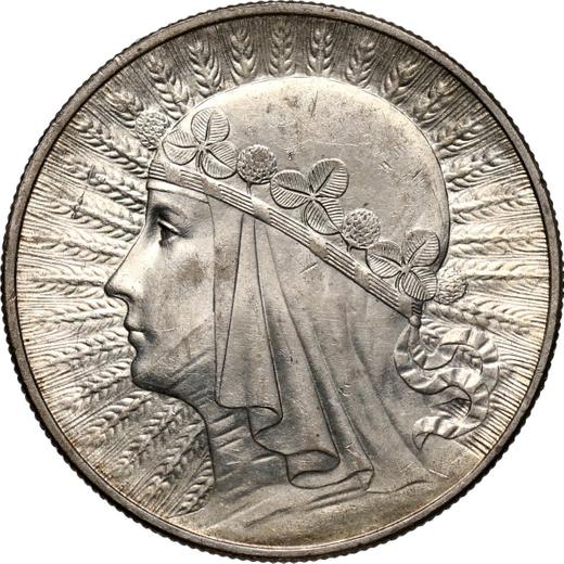 Reverse 10 Zlotych 1932 "Polonia" - Silver Coin Value - Poland, II Republic