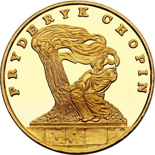 Reverse 1000000 Zlotych 1990 "Fryderyk Chopin" - Gold Coin Value - Poland, III Republic before denomination