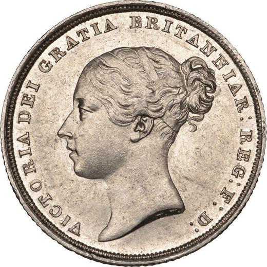 Obverse Shilling 1838 WW - Silver Coin Value - United Kingdom, Victoria