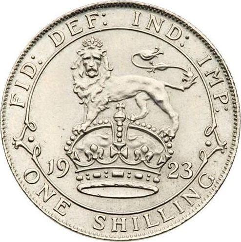 Reverse Shilling 1923 - Silver Coin Value - United Kingdom, George V