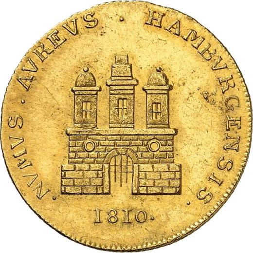 Obverse 2 Ducat 1810 -  Coin Value - Hamburg, Free City
