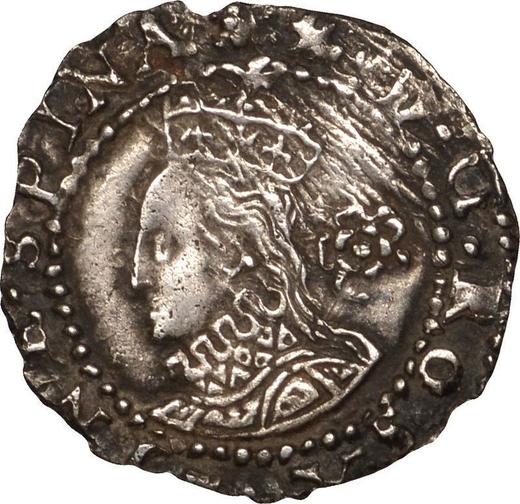 Obverse 3 Farthings 1575 - Silver Coin Value - United Kingdom, Elizabeth I