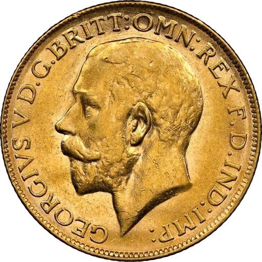 Avers Sovereign 1928 P - Goldmünze Wert - Australien, Georg V