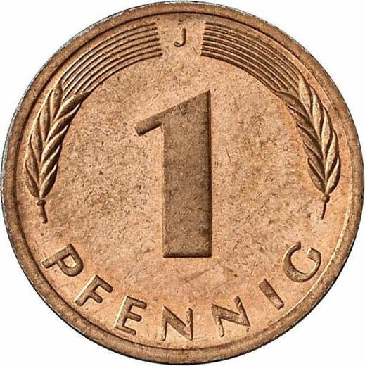 Obverse 1 Pfennig 1995 J -  Coin Value - Germany, FRG