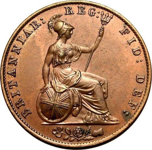 Reverse Halfpenny 1841 WW -  Coin Value - United Kingdom, Victoria