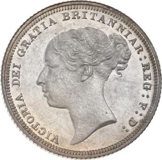 Obverse Sixpence 1881 - Silver Coin Value - United Kingdom, Victoria