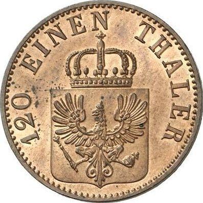 Obverse 3 Pfennig 1853 A -  Coin Value - Prussia, Frederick William IV