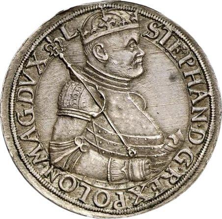 Avers Taler 1586 NB "Nagybanya" - Silbermünze Wert - Polen, Stephan Bathory