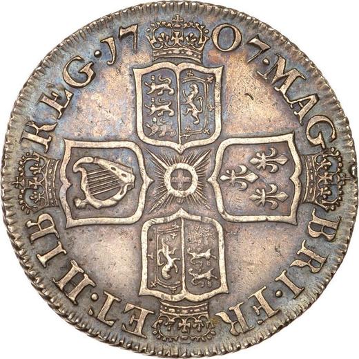 Reverse Shilling 1707 "Third draped bust" Post-Union - Silver Coin Value - United Kingdom, Anne