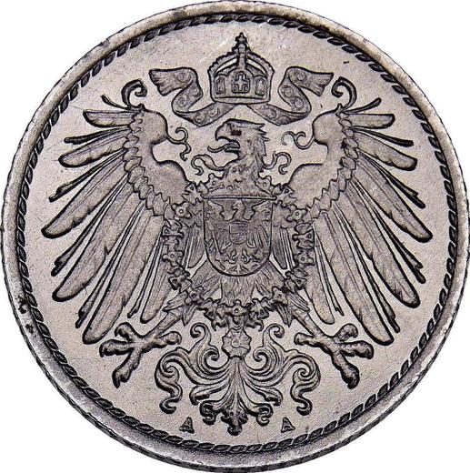 Reverse 5 Pfennig 1916 A "Type 1915-1922" - Coin Value - Germany, German Empire