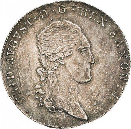 Obverse 1/3 Thaler 1816 I.G.S. - Silver Coin Value - Saxony-Albertine, Frederick Augustus I