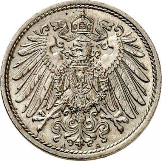 Reverse 10 Pfennig 1899 A "Type 1890-1916" - Coin Value - Germany, German Empire
