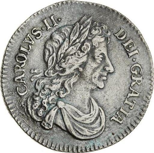Avers 6 Pence 1678 - Silbermünze Wert - Großbritannien, Karl II