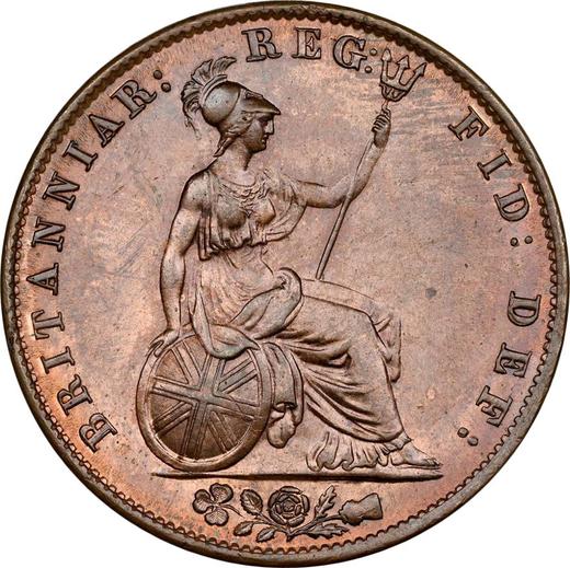 Reverse Halfpenny 1847 WW -  Coin Value - United Kingdom, Victoria