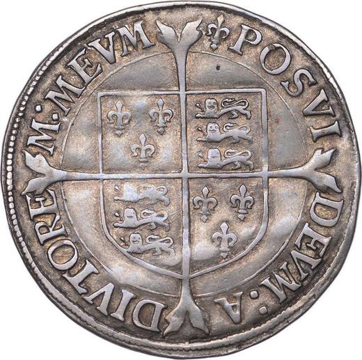 Reverse Shilling no date (1559-1660) "First issue" Line border - Silver Coin Value - United Kingdom, Elizabeth I