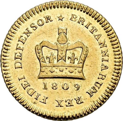 Reverse Third Guinea 1809 "Second laureate bust" - Gold Coin Value - United Kingdom, George III