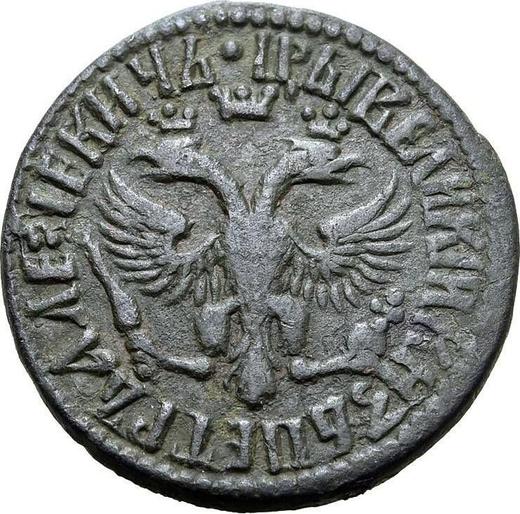 Avers Denga (1/2 Kopeke) ҂АΨΒI (1712) "ВСЕЯ РОССIИ САМОДЕРЖЕЦЪ" - Münze Wert - Rußland, Peter I