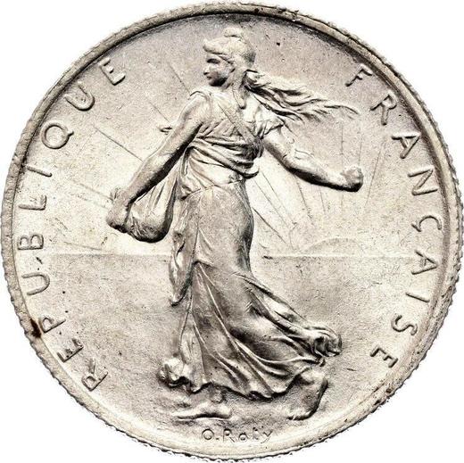 Obverse 2 Francs 1914 "Sower" - Silver Coin Value - France, Third Republic