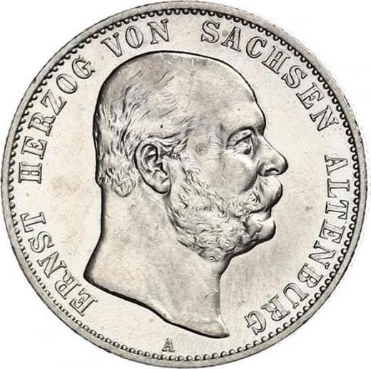 Avers 2 Mark 1901 A "Sachsen-Altenburg" - Silbermünze Wert - Deutschland, Deutsches Kaiserreich