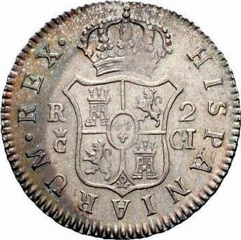 Reverse 2 Reales 1810 c CI "Type 1810-1833" - Silver Coin Value - Spain, Ferdinand VII