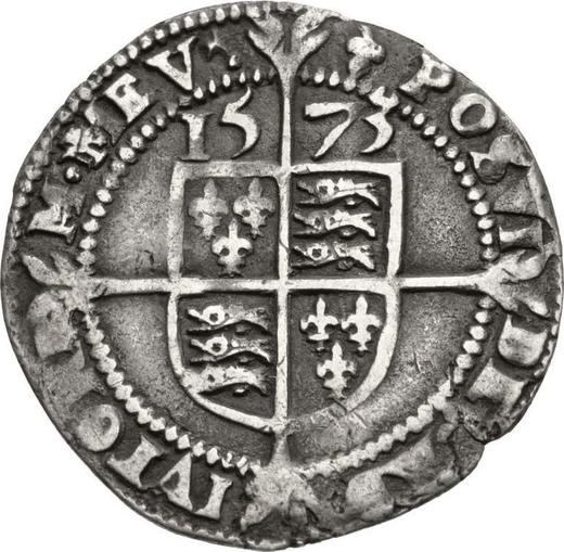 Reverse Threepence 1573 "Third issues" - Silver Coin Value - United Kingdom, Elizabeth I