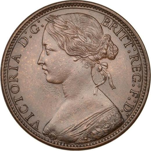 Obverse Penny 1864 "Type 1860-1894" -  Coin Value - United Kingdom, Victoria