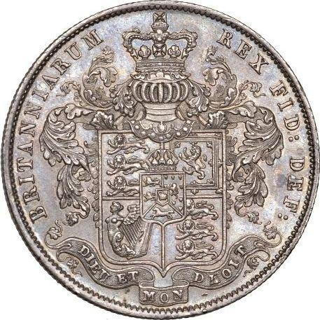 Reverse Halfcrown 1825 - Silver Coin Value - United Kingdom, George IV