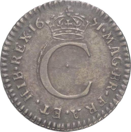 Reverse Penny 1671 "Type 1670-1684" - Silver Coin Value - United Kingdom, Charles II