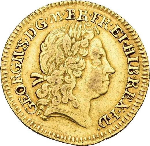 Obverse Half Guinea 1719 "First laureated bust" - Gold Coin Value - United Kingdom, George I