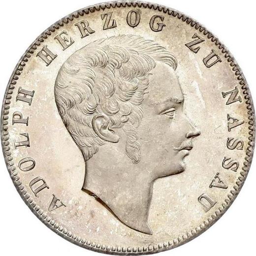 Obverse Gulden 1840 - Silver Coin Value - Nassau, Adolphe