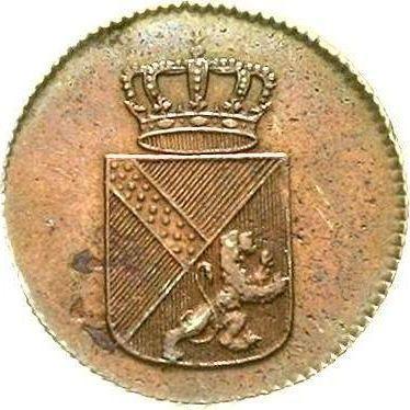 Obverse Kreuzer 1809 -  Coin Value - Baden, Charles Frederick