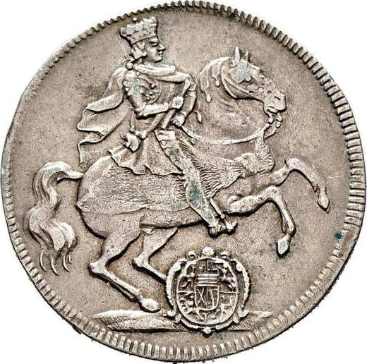 Obverse 1/4 thaler 1711 ILH "Vikariat" - Silver Coin Value - Poland, Augustus II