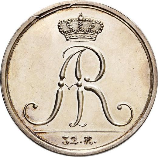 Obverse 32 Groschen no date (1709) "Butterfly" - Silver Coin Value - Poland, Augustus II