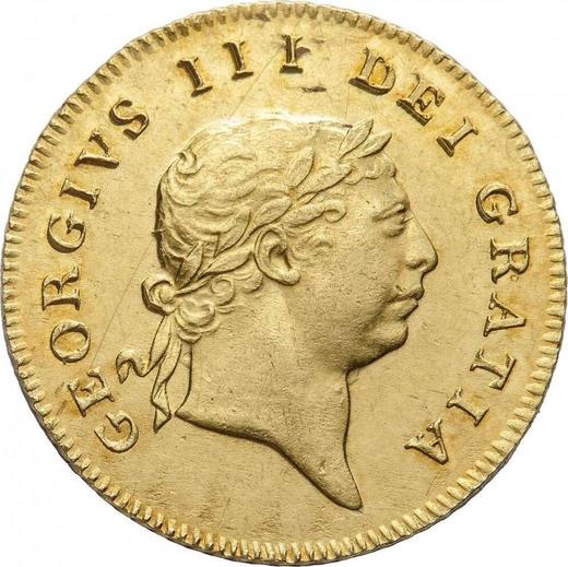 Obverse Half Guinea 1808 "Garter" - Gold Coin Value - United Kingdom, George III