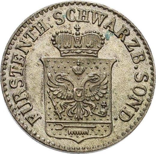 Awers monety - 1/2 silbergroschen 1846 A - cena srebrnej monety - Schwarzburg-Sondershausen, Ginter Fryderyk Karol II