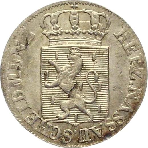 Obverse 6 Kreuzer 1827 - Silver Coin Value - Nassau, William