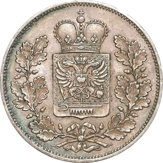 Аверс монеты - 1 крейцер 1866 года - цена  монеты - Шварцбург-Рудольштадт, Фридрих Гюнтер