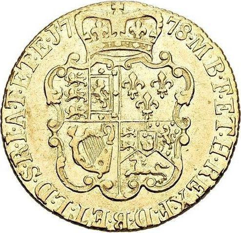 Reverse Guinea 1778 "Fourth laureate bust" - Gold Coin Value - United Kingdom, George III