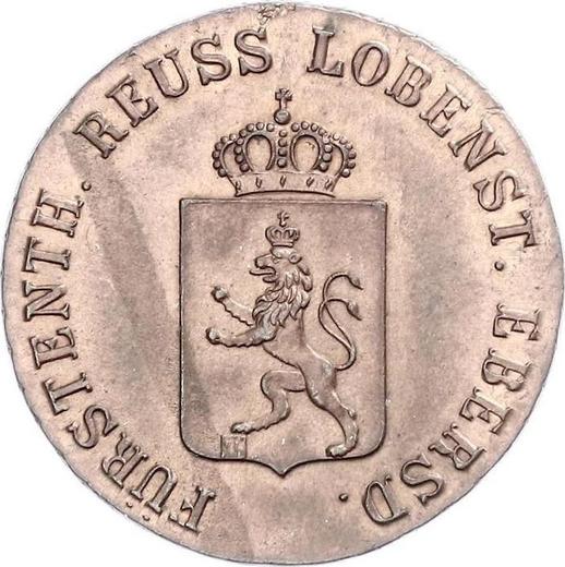 Awers monety - Ebersdorf 3 fenigi 1841 A - cena  monety - Reuss-Schleiz, Henryk LXXII