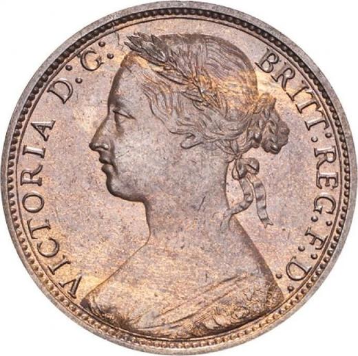 Avers 1 Penny 1878 "Typ 1860-1894" - Münze Wert - Großbritannien, Victoria