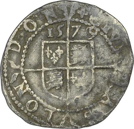 Reverse 1 1/2 Pence 1579 "Fifth issue" - Silver Coin Value - United Kingdom, Elizabeth I