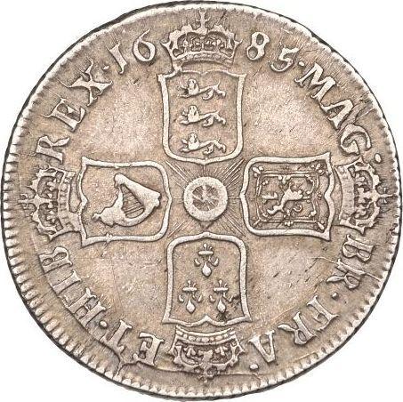 Reverse Shilling 1685 - Silver Coin Value - United Kingdom, James II