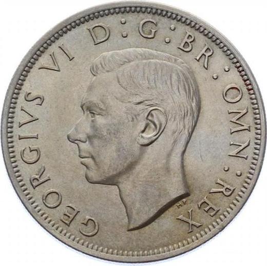 Obverse Halfcrown 1948 HP -  Coin Value - United Kingdom, George VI