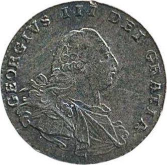 Avers 2 Pence 1795 - Silbermünze Wert - Großbritannien, Georg III