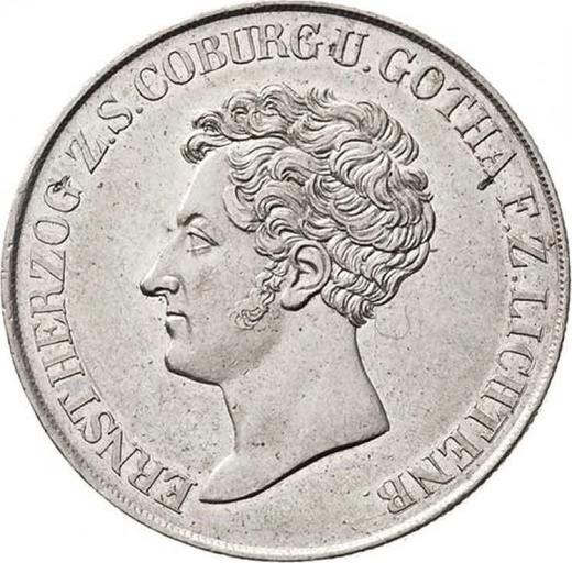 Obverse Gulden 1832 - Silver Coin Value - Saxe-Coburg and Gotha, Ernest I