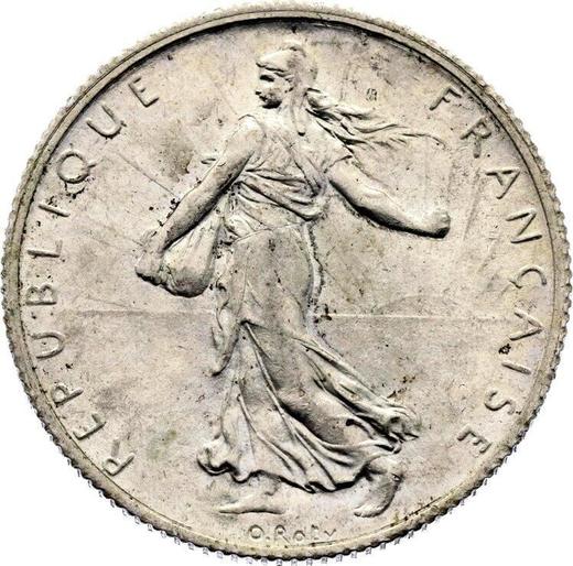 Obverse 2 Francs 1916 "Sower" - Silver Coin Value - France, Third Republic