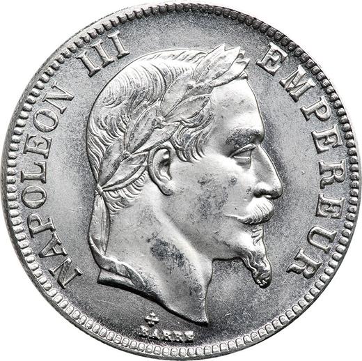 Obverse 100 Francs 1858 A "Type 1855-1860" Platinum - Platinum Coin Value - France, Napoleon III