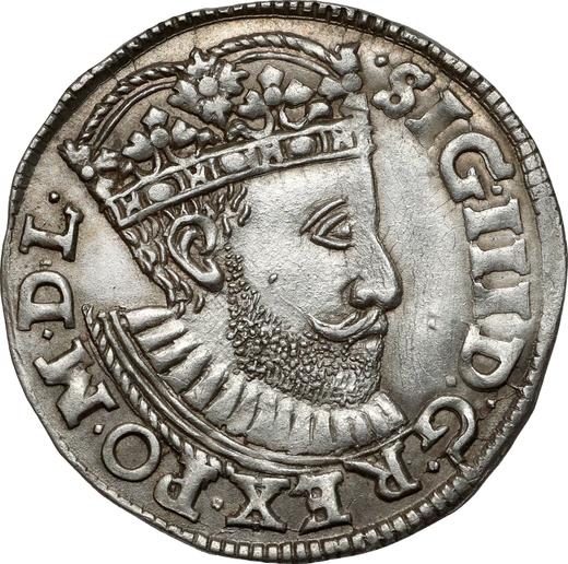 Obverse 3 Groszy (Trojak) 1589 ID "Poznań Mint" - Silver Coin Value - Poland, Sigismund III Vasa